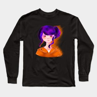 Galaxy girl Long Sleeve T-Shirt